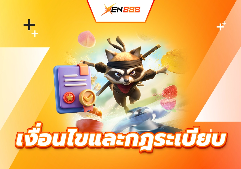 เงื่อนไขและกฎระเบียบ